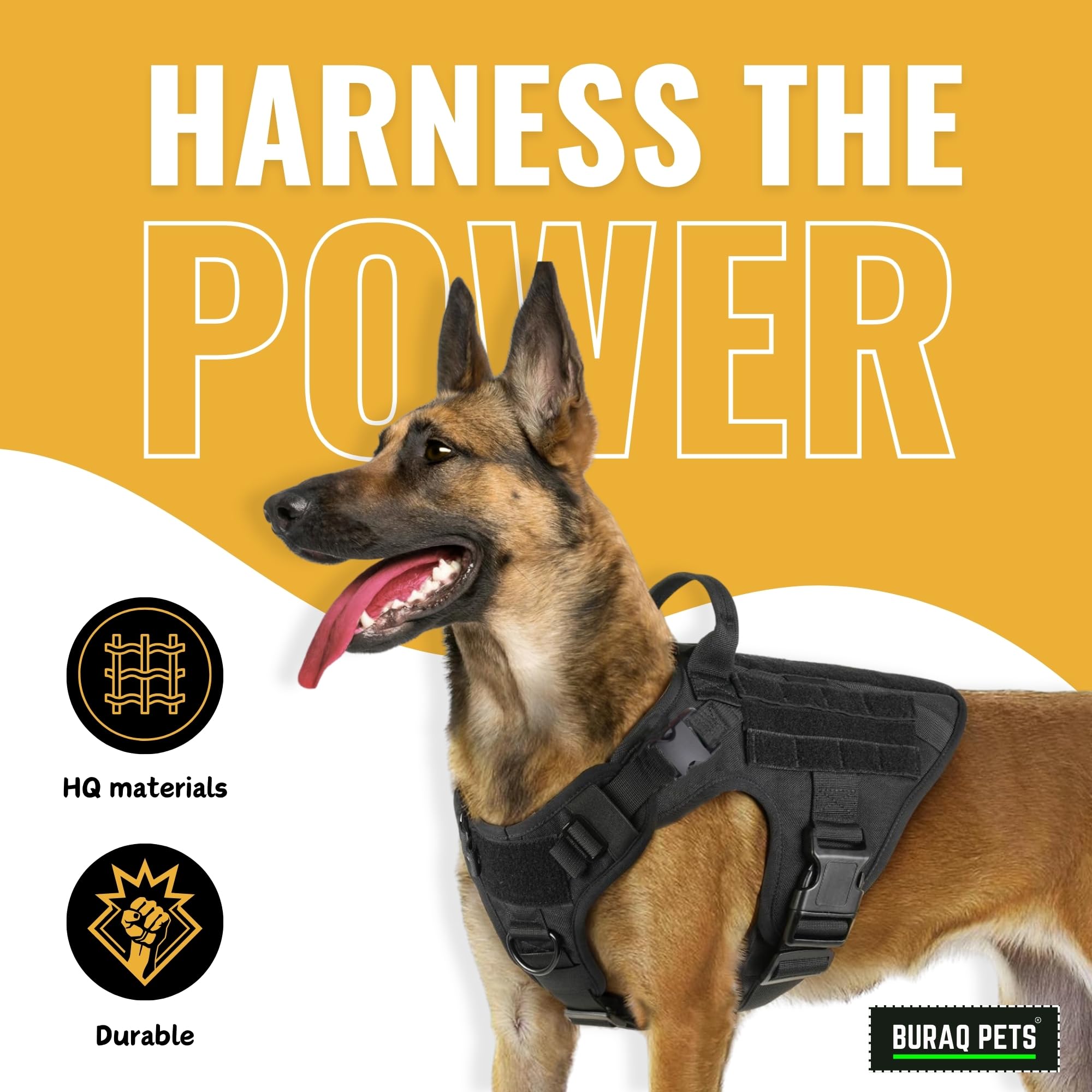 Tactical Dog Harness No-Pull