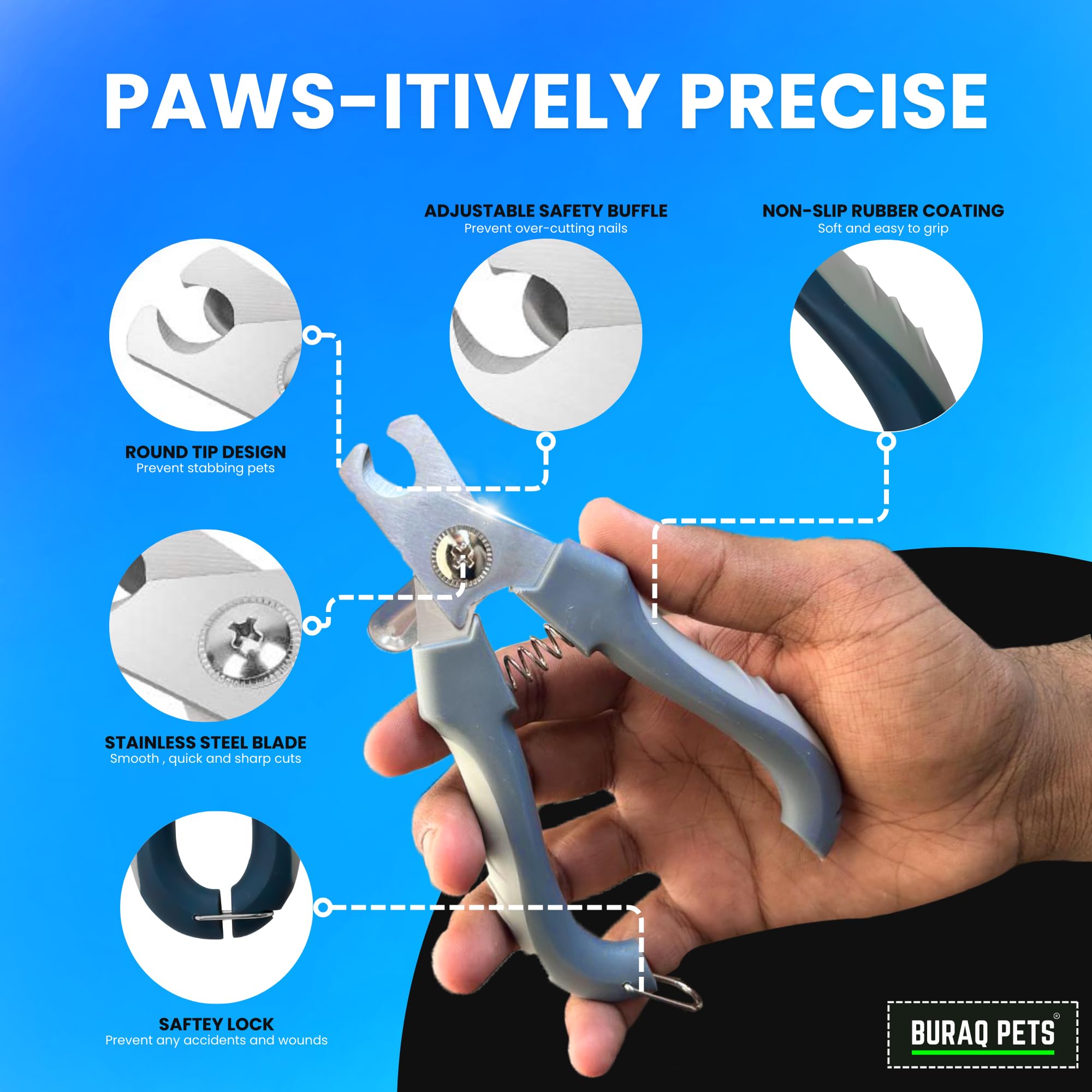 Lockable Dog Nail Cutter