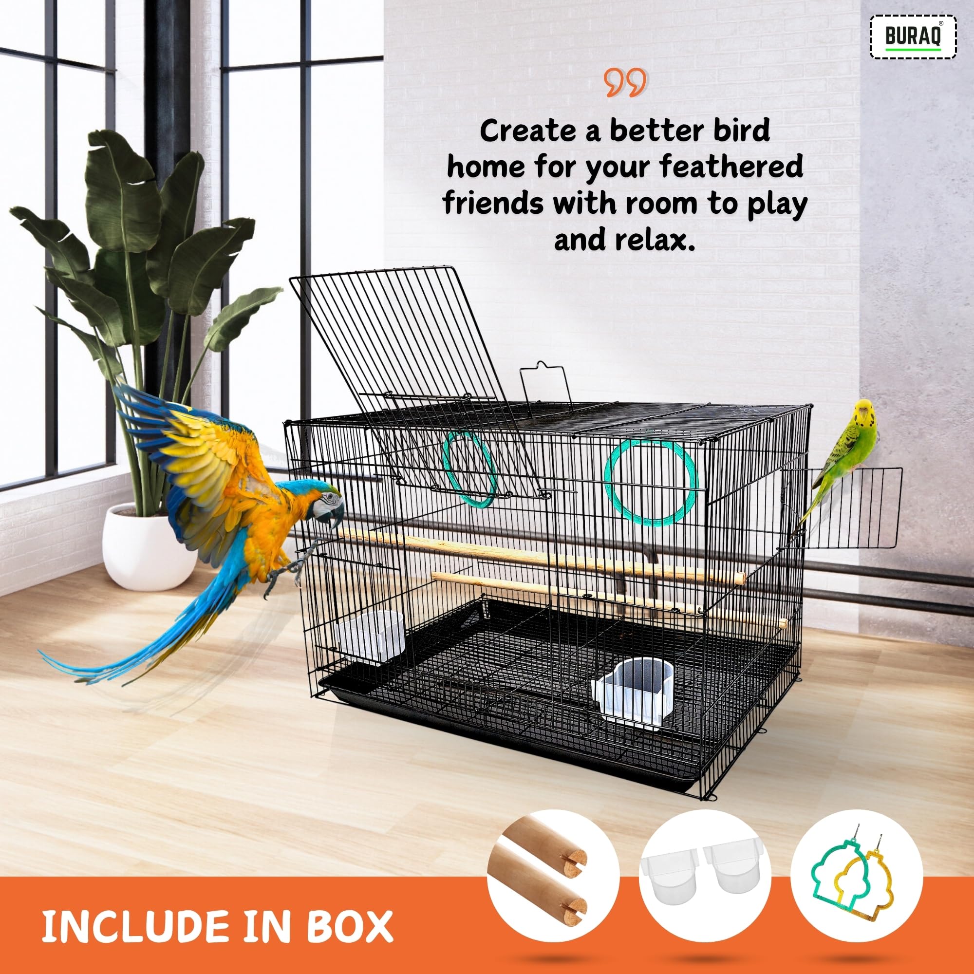 2FT Bird Cage Best for Lovebird