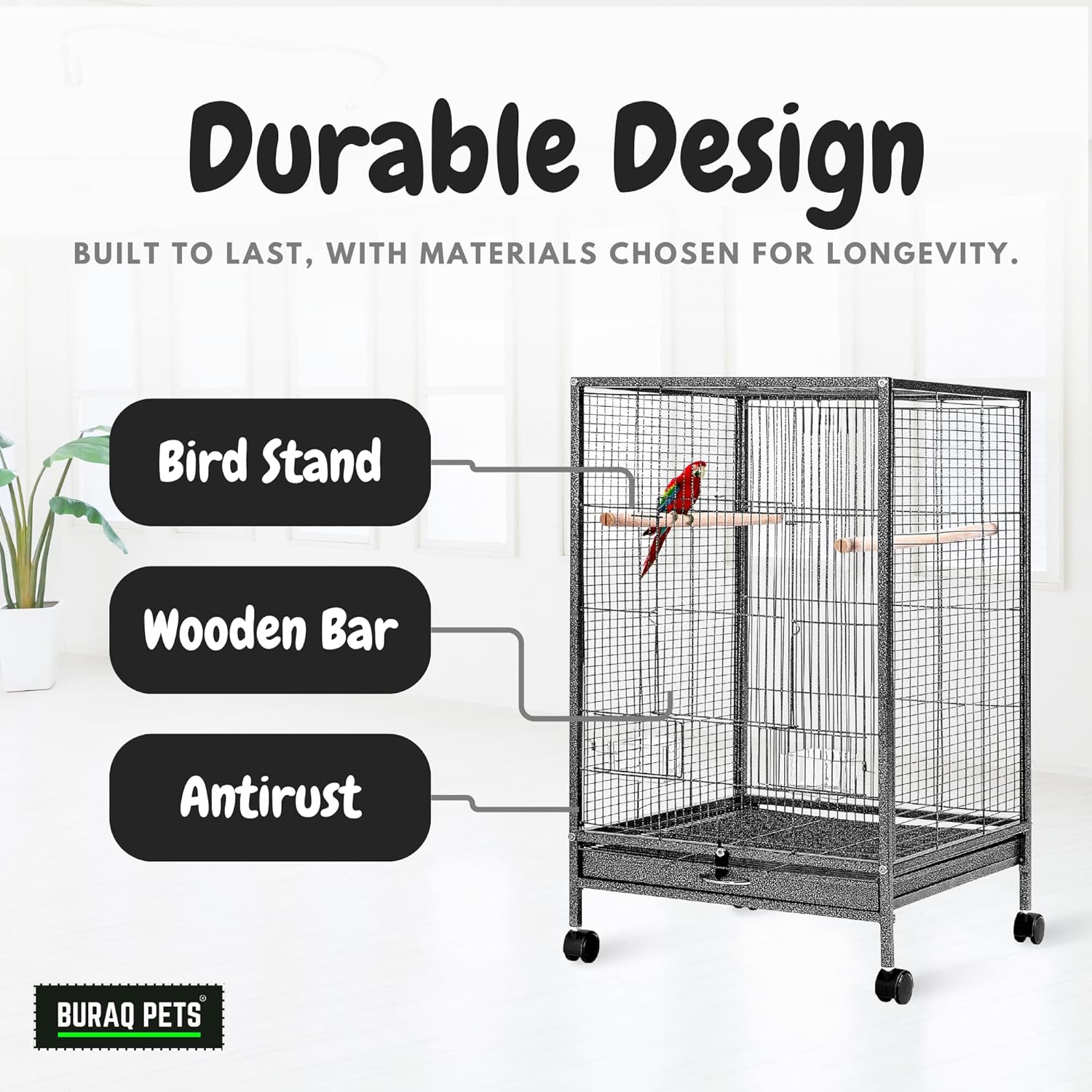 30 inch Exotic Large Bird cage