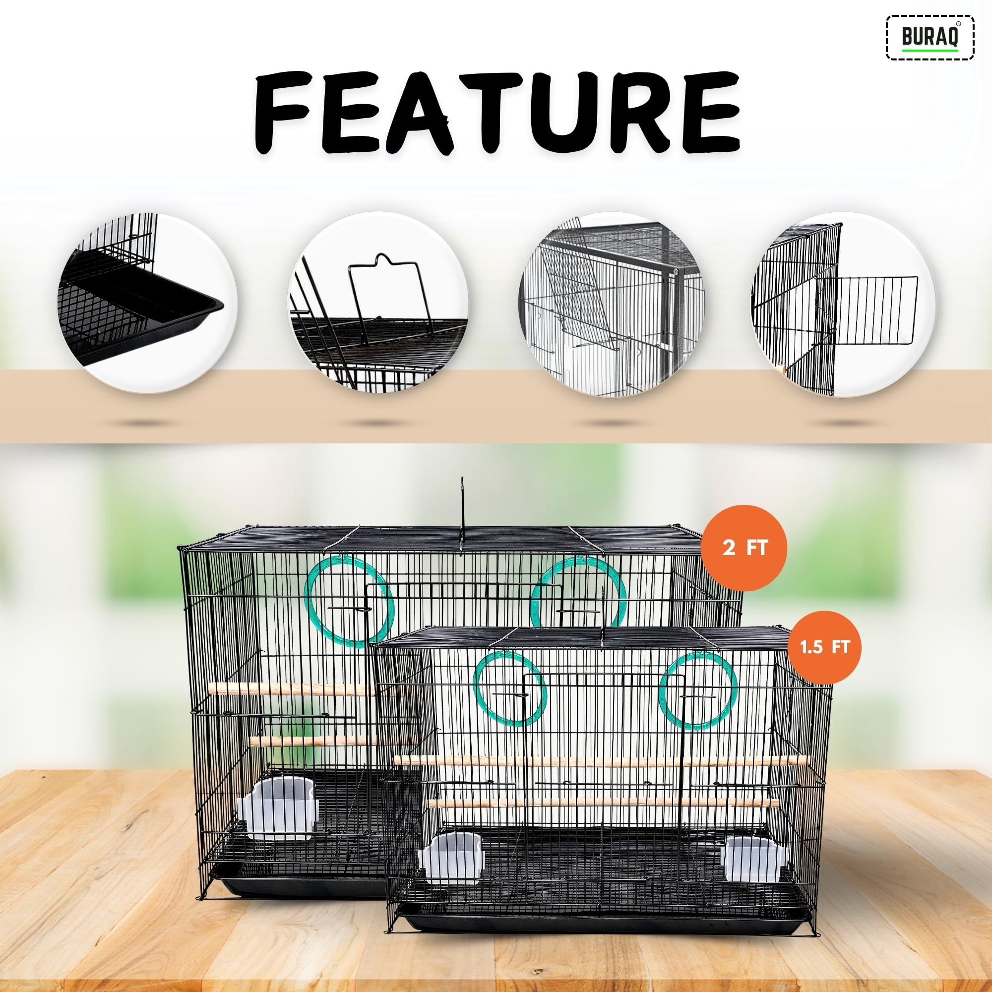 2FT Bird Cage Best for Lovebird