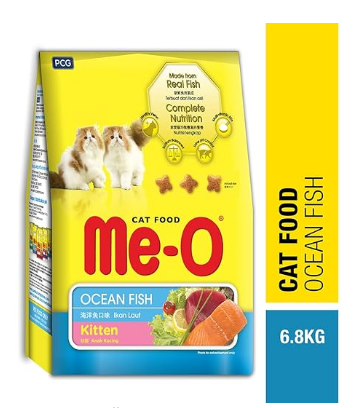 Me-O Dry Kitten Food Ocean Fish Flavor 6.8 Kg