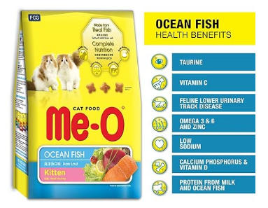 Me-O Dry Kitten Food Ocean Fish Flavor 6.8 Kg