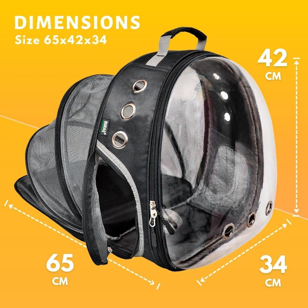 Expandable Astronaut Pet Carrier Backpack