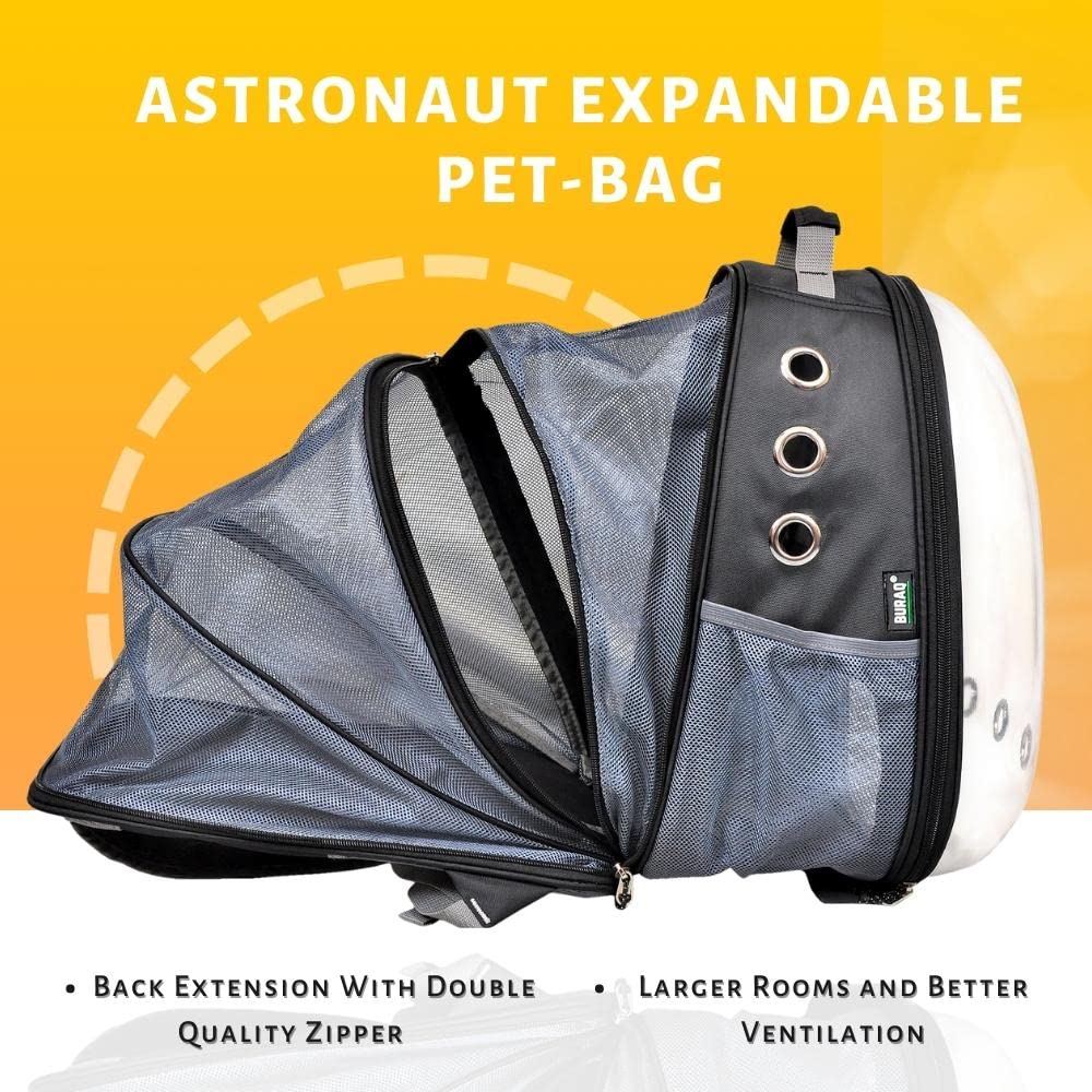 Expandable Astronaut Pet Carrier Backpack